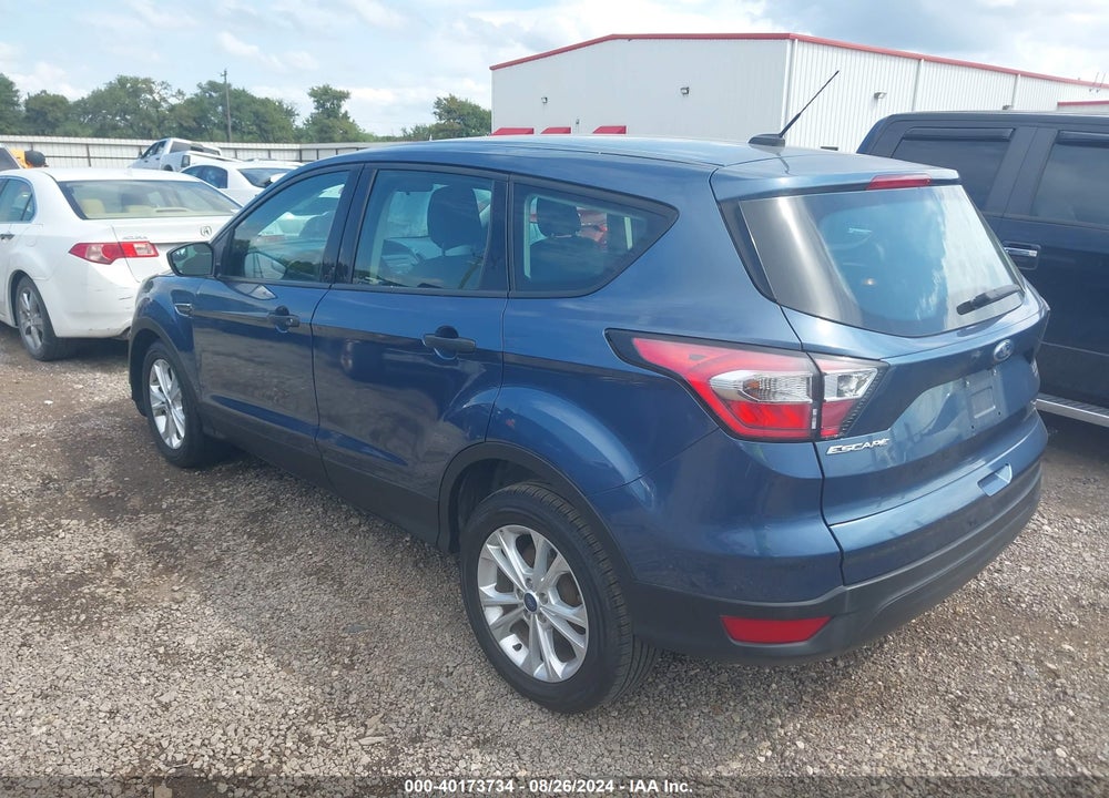 2018 FORD ESCAPE S VIN: 1FMCU0F78JUA03918
