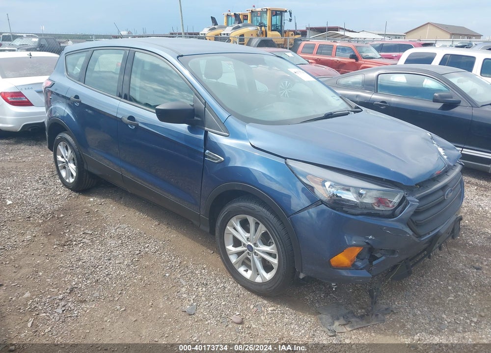 2018 FORD ESCAPE S VIN: 1FMCU0F78JUA03918