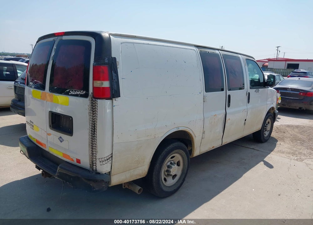 2012 CHEVROLET EXPRESS 2500 WORK VAN VIN: 1GCWGFCB3C1121383