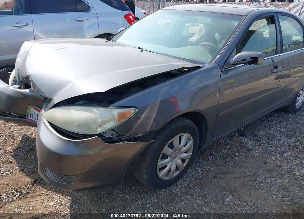 2005 TOYOTA CAMRY LE VIN: 4T1BE32K75U981904