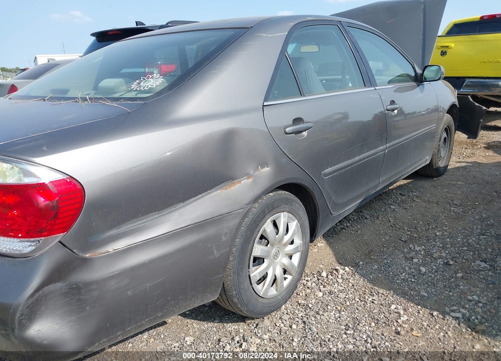 2005 TOYOTA CAMRY LE VIN: 4T1BE32K75U981904
