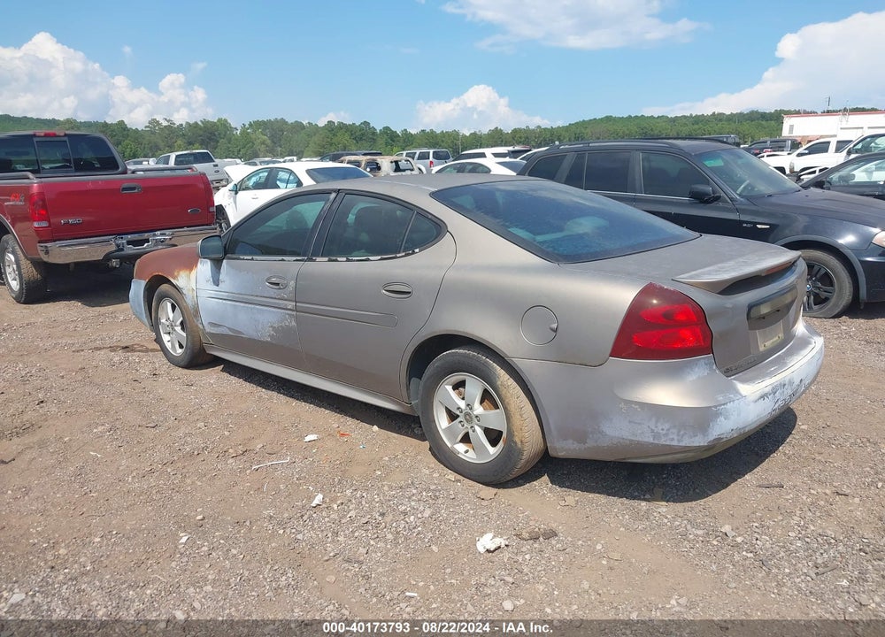 2006 PONTIAC GRAND PRIX VIN: 2G2WP552861134575