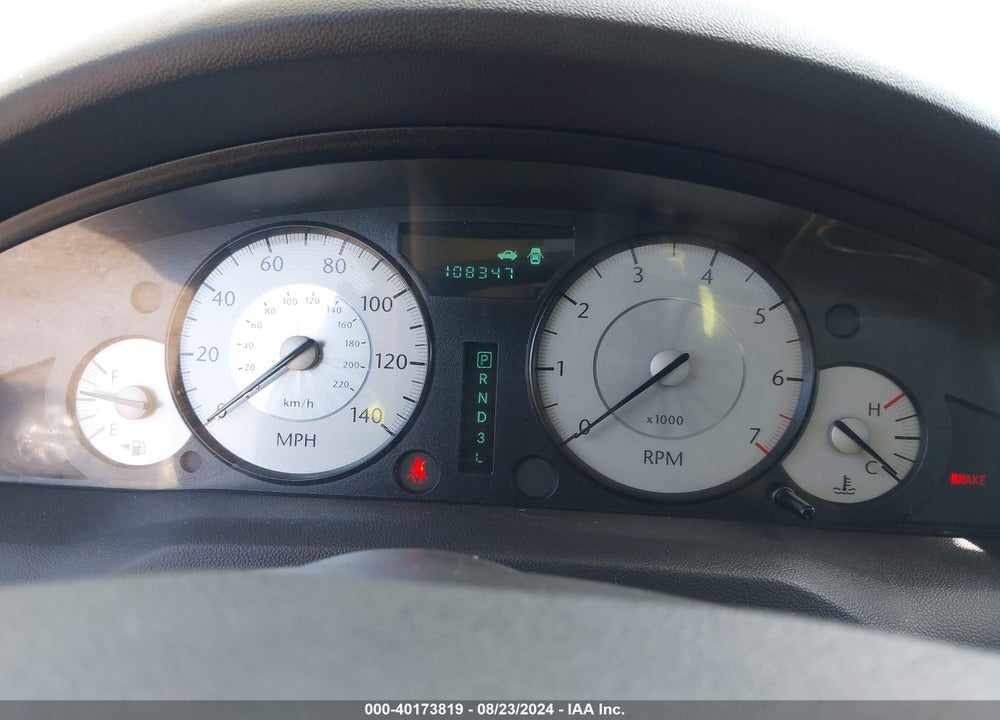 2008 CHRYSLER 300 TOURING VIN: 2C3LA53G98H287141