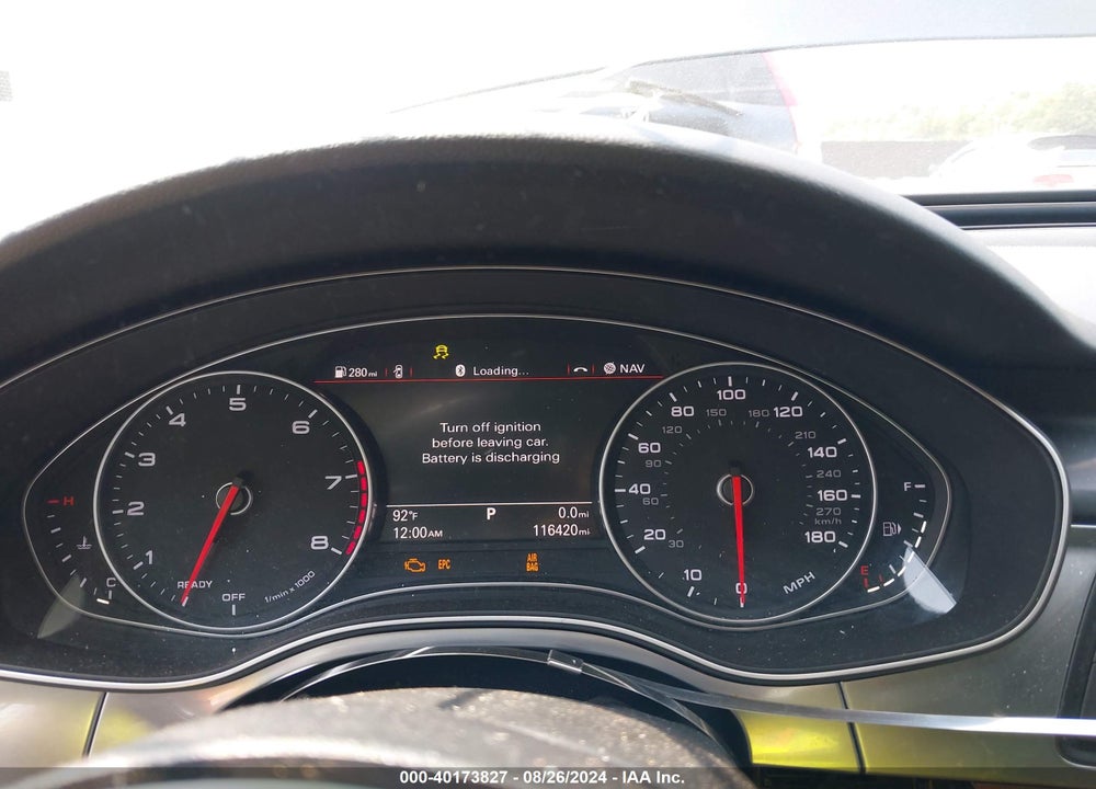2016 AUDI A6 2.0T PREMIUM PLUS VIN: WAUGFAFC8GN073230