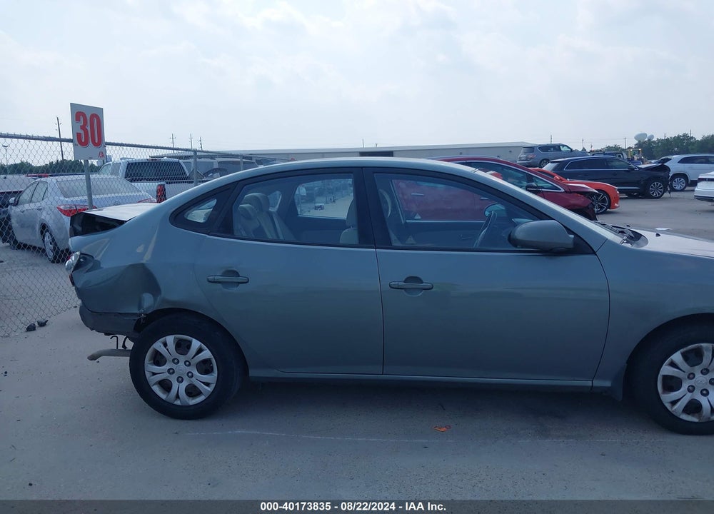 2010 HYUNDAI ELANTRA VIN: KMHDU4AD2AU048846