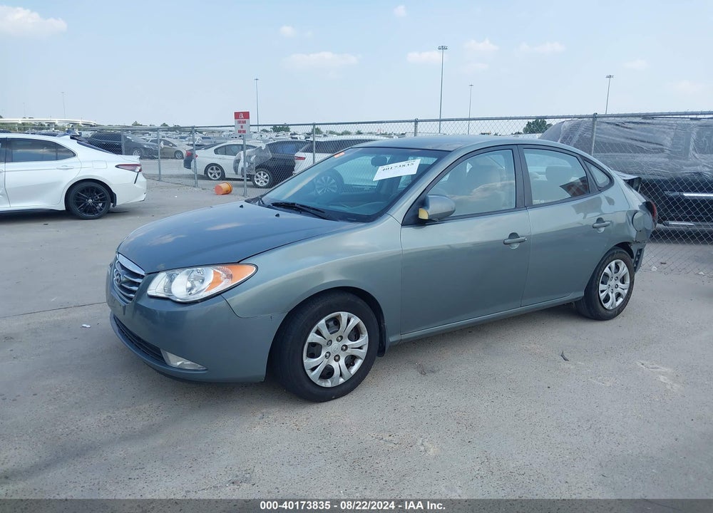 2010 HYUNDAI ELANTRA VIN: KMHDU4AD2AU048846
