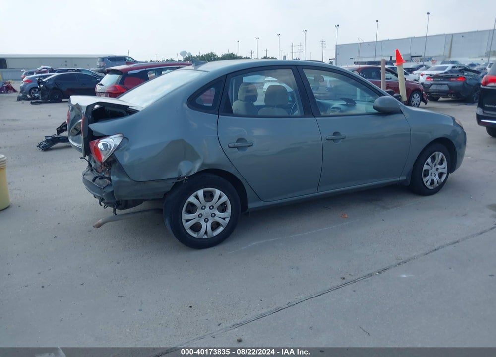 2010 HYUNDAI ELANTRA VIN: KMHDU4AD2AU048846