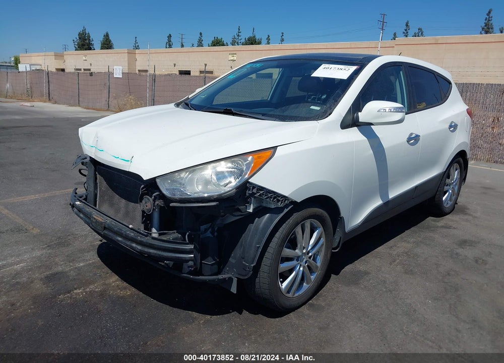2011 HYUNDAI TUCSON LIMITED VIN: KM8JU3AC8BU140887