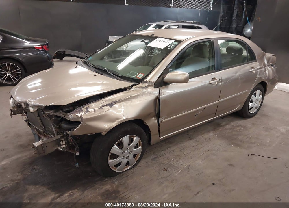 2007 TOYOTA COROLLA LE VIN: 2T1BR32E27C732798