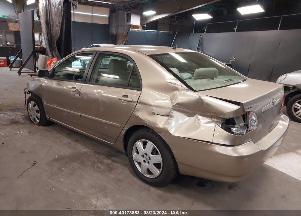 2007 TOYOTA COROLLA LE VIN: 2T1BR32E27C732798