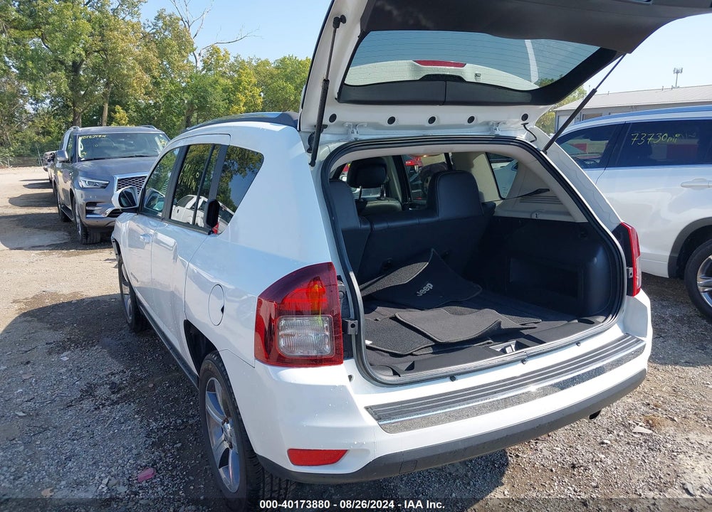 2017 JEEP COMPASS HIGH ALTITUDE FWD VIN: 1C4NJCEB0HD199358