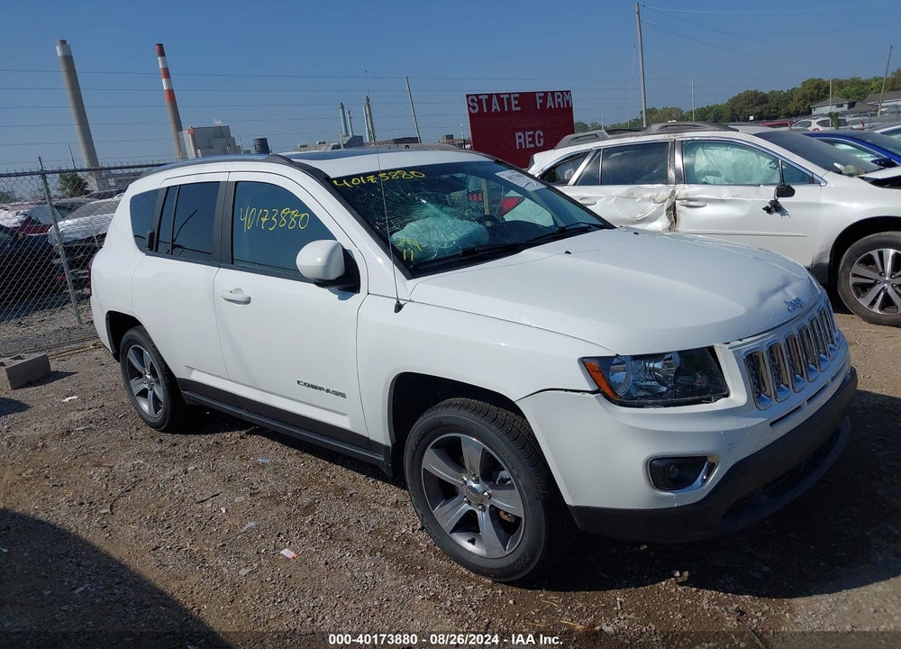 2017 JEEP COMPASS HIGH ALTITUDE FWD VIN: 1C4NJCEB0HD199358
