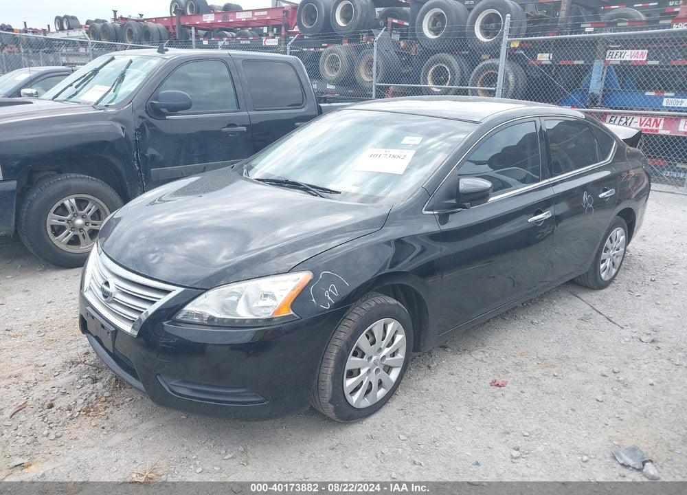 2015 NISSAN SENTRA SV VIN: 3N1AB7AP2FL680047
