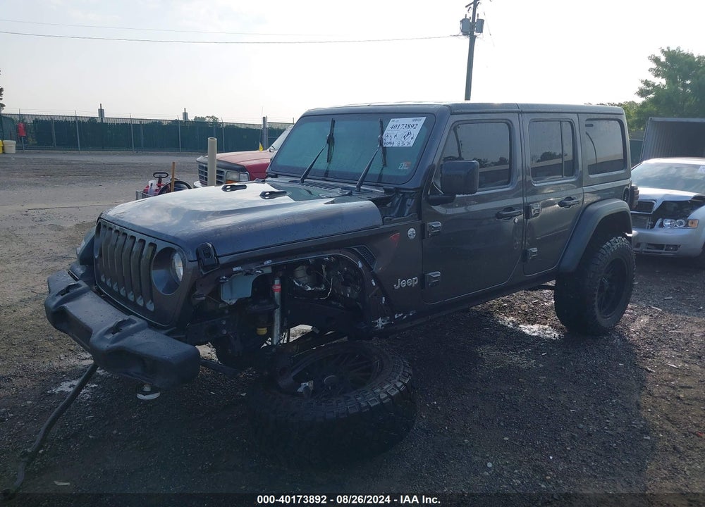 2020 JEEP WRANGLER UNLIMITED SPORT S 4X4 VIN: 1C4HJXDN8LW138157