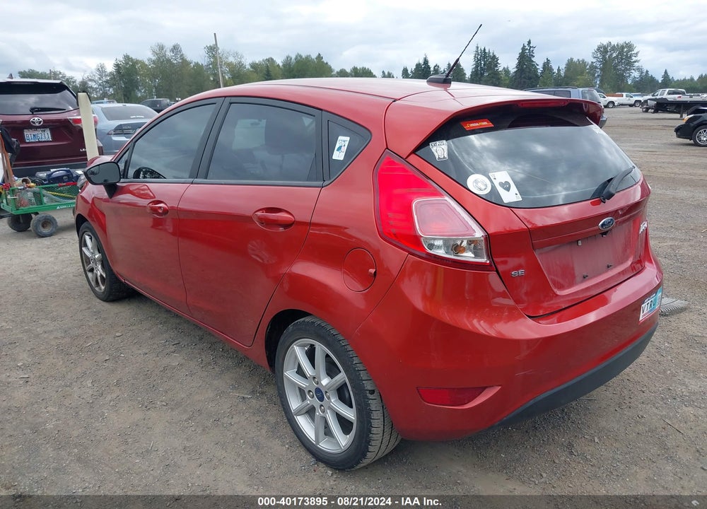 2019 FORD FIESTA SE VIN: 3FADP4EJ5KM106763