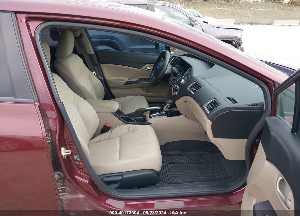 2014 HONDA CIVIC LX VIN: 19XFB2F53EE017439