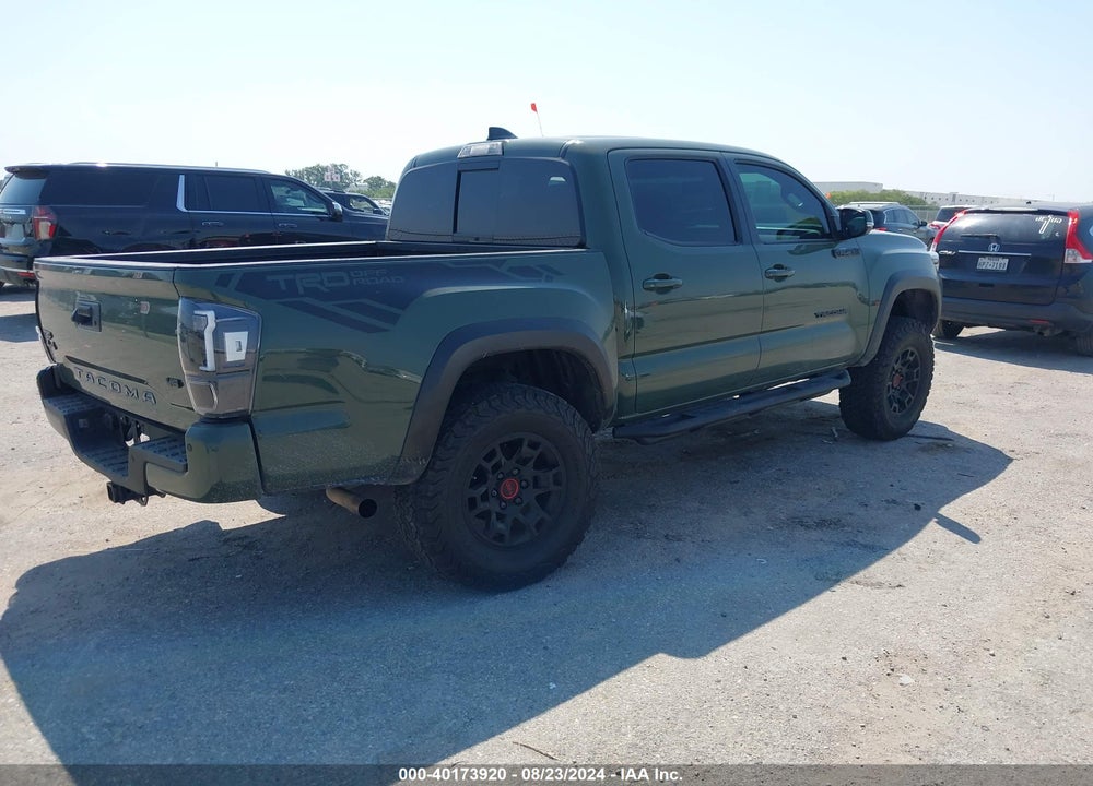 2021 TOYOTA TACOMA TRD OFF ROAD VIN: 5TFCZ5AN0MX272572