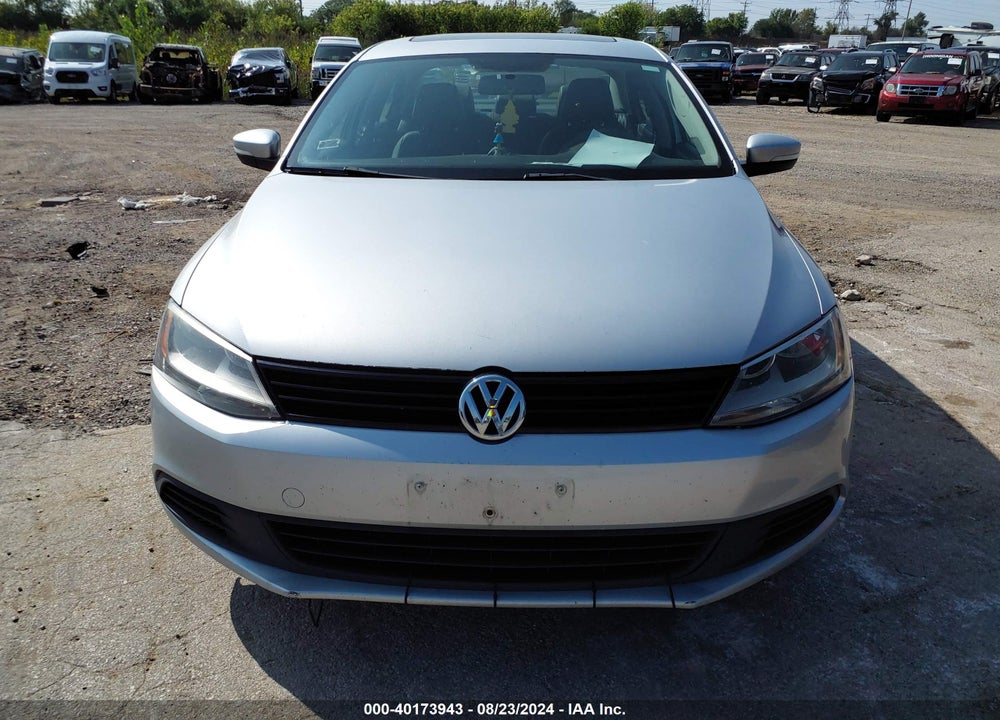 2012 VOLKSWAGEN JETTA 2.5L SE VIN: 3VWDP7AJ0CM383482