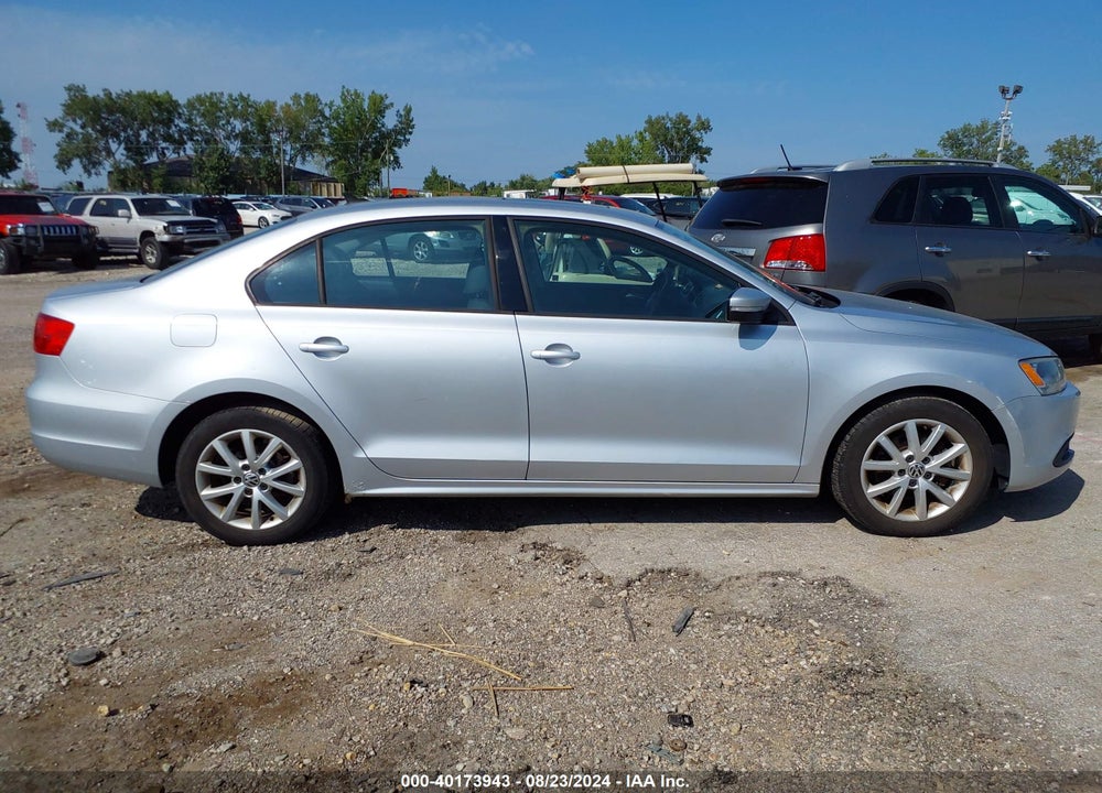 2012 VOLKSWAGEN JETTA 2.5L SE VIN: 3VWDP7AJ0CM383482