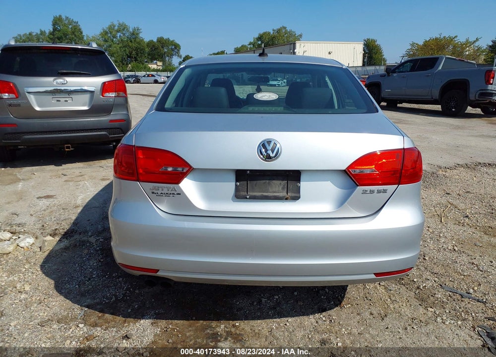 2012 VOLKSWAGEN JETTA 2.5L SE VIN: 3VWDP7AJ0CM383482
