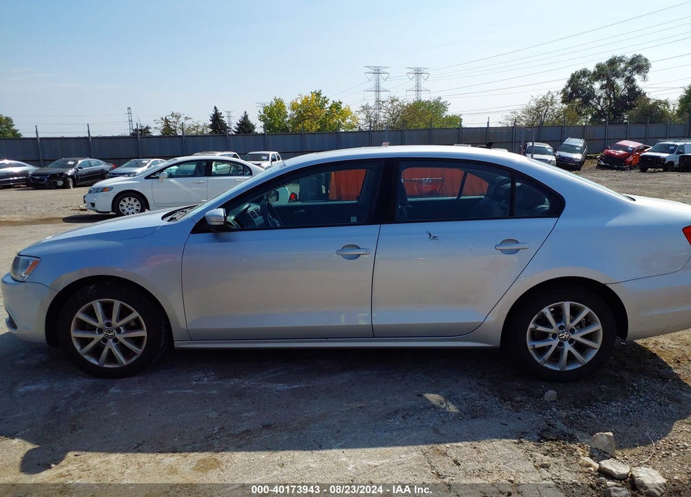 2012 VOLKSWAGEN JETTA 2.5L SE VIN: 3VWDP7AJ0CM383482