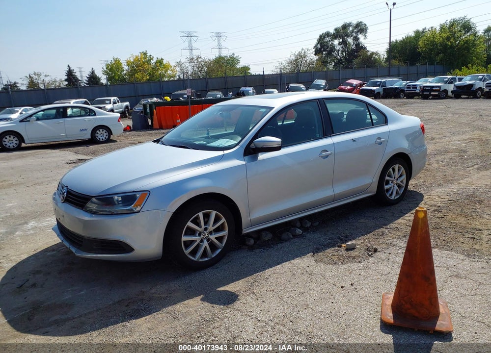 2012 VOLKSWAGEN JETTA 2.5L SE VIN: 3VWDP7AJ0CM383482