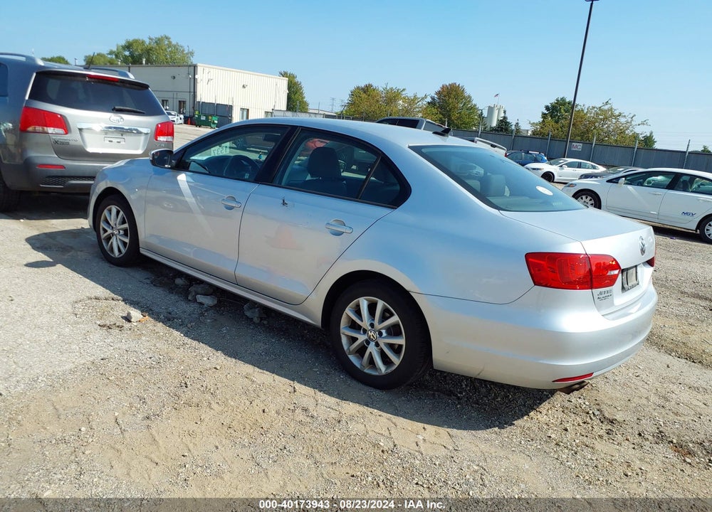2012 VOLKSWAGEN JETTA 2.5L SE VIN: 3VWDP7AJ0CM383482