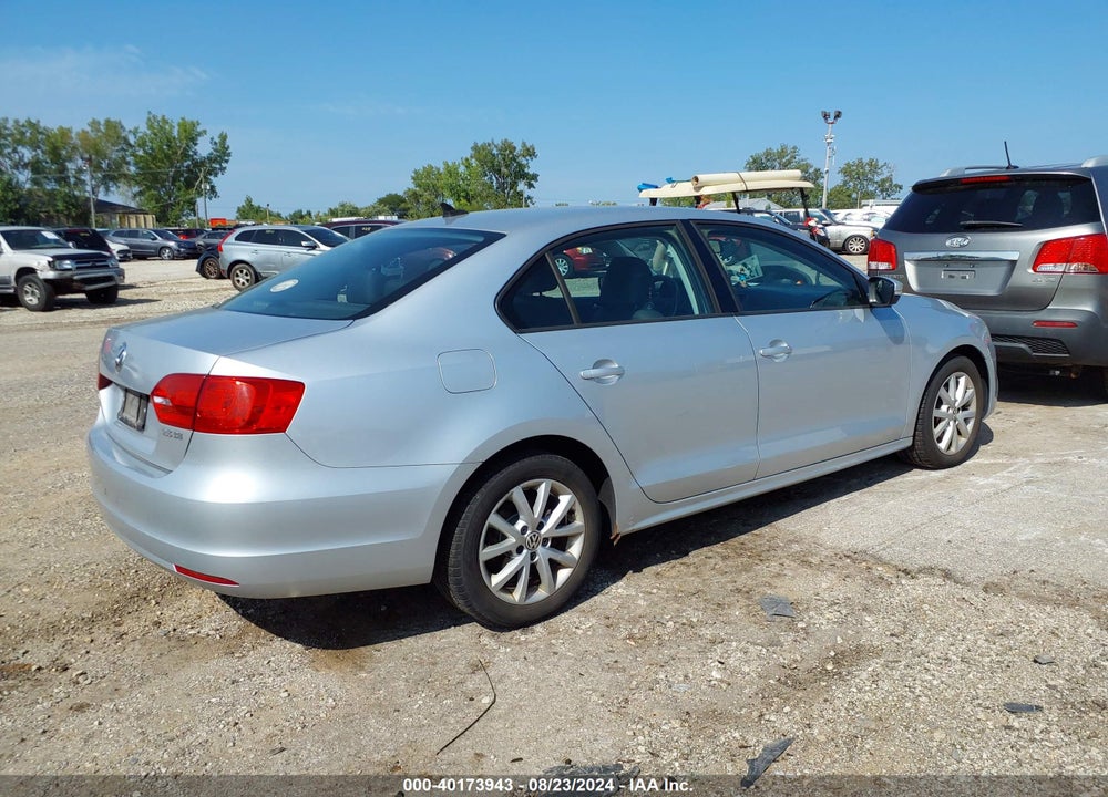 2012 VOLKSWAGEN JETTA 2.5L SE VIN: 3VWDP7AJ0CM383482