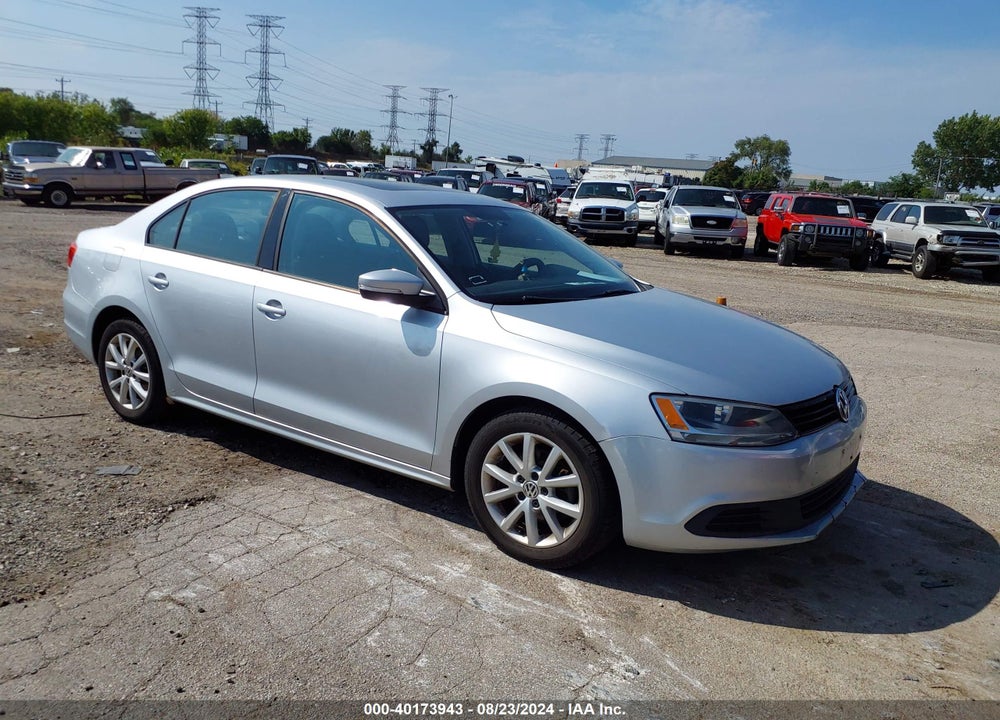 2012 VOLKSWAGEN JETTA 2.5L SE VIN: 3VWDP7AJ0CM383482