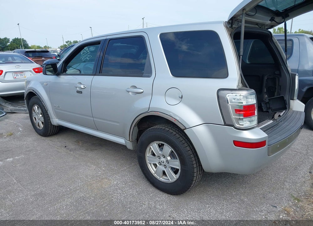 2008 MERCURY MARINER V6 VIN: 4M2CU91158KJ14258