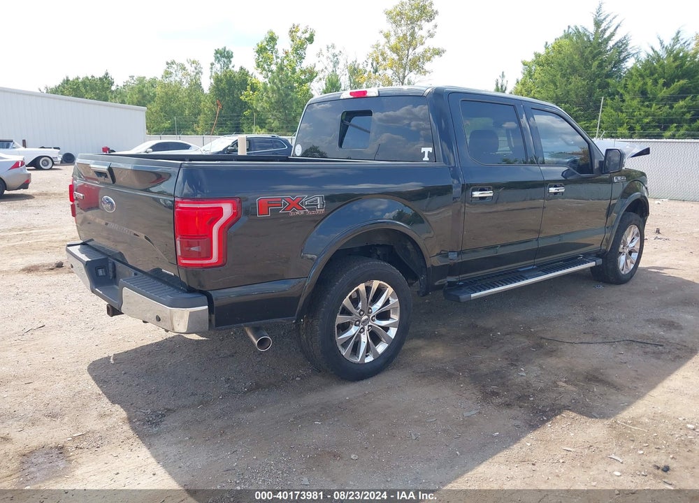 2015 FORD F-150 LARIAT VIN: 1FTEW1EF4FFA77788