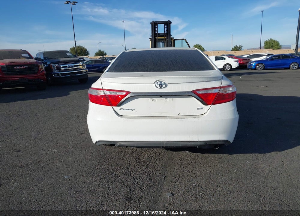 2016 TOYOTA CAMRY SE VIN: 4T1BF1FK0GU543742