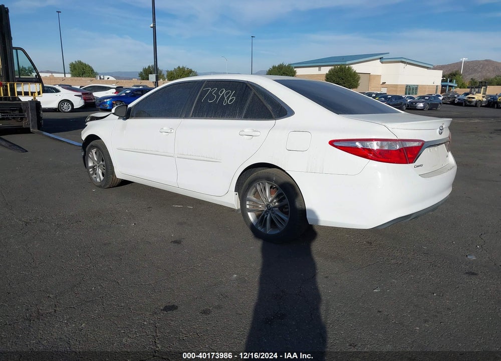 2016 TOYOTA CAMRY SE VIN: 4T1BF1FK0GU543742