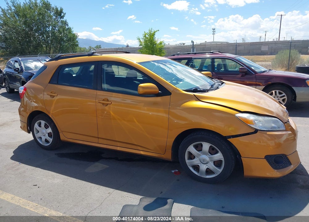 2009 TOYOTA MATRIX S VIN: 2T1KE40E39C024194