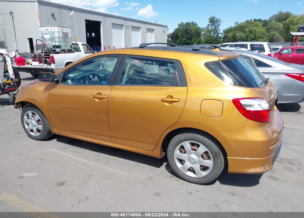 2009 TOYOTA MATRIX S VIN: 2T1KE40E39C024194