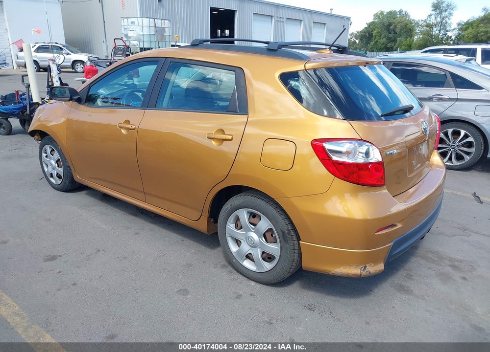 2009 TOYOTA MATRIX S VIN: 2T1KE40E39C024194