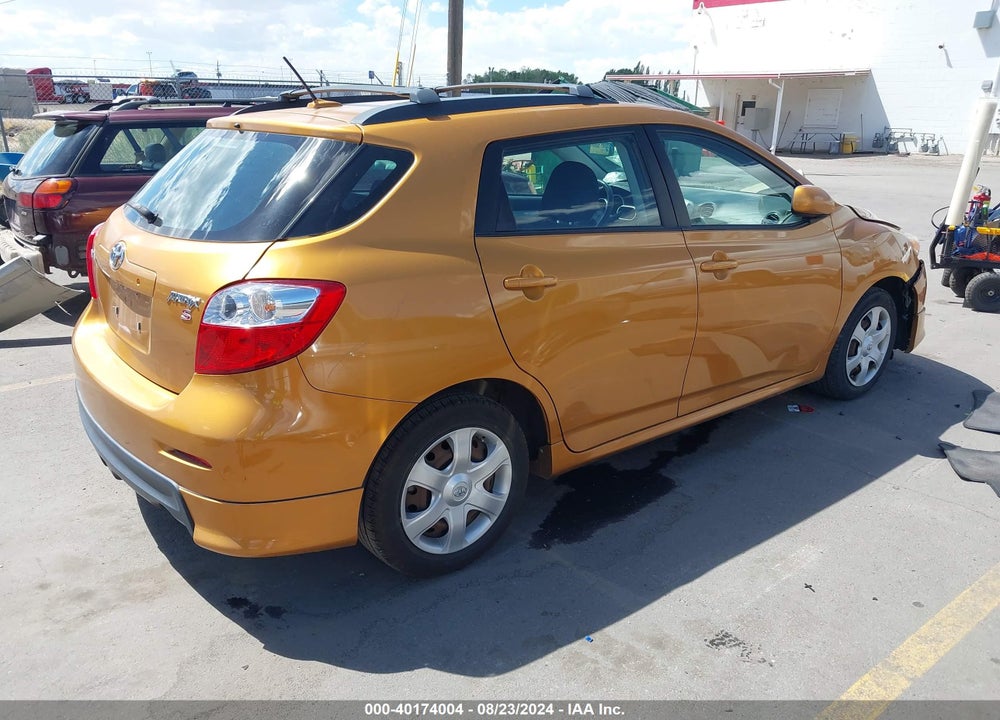 2009 TOYOTA MATRIX S VIN: 2T1KE40E39C024194