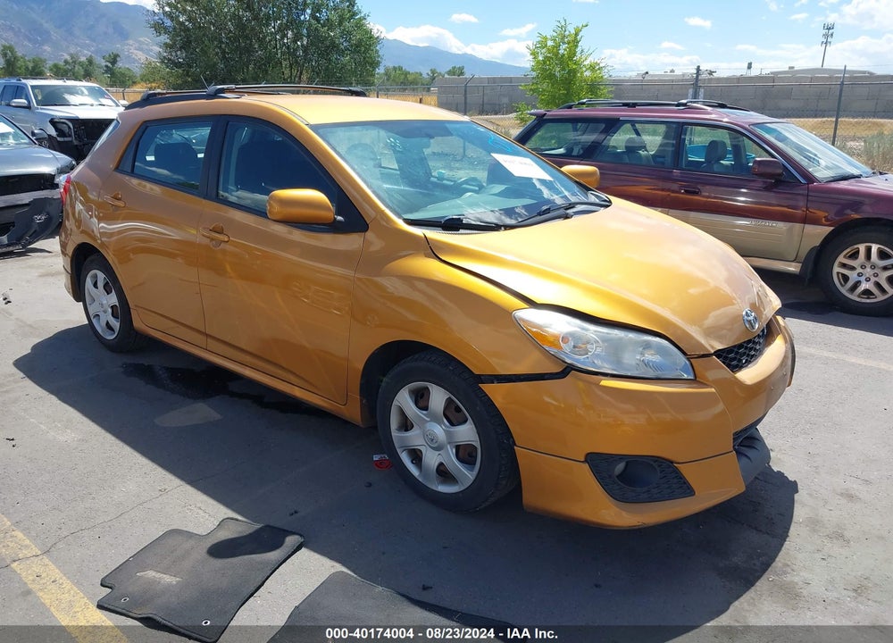 2009 TOYOTA MATRIX S VIN: 2T1KE40E39C024194