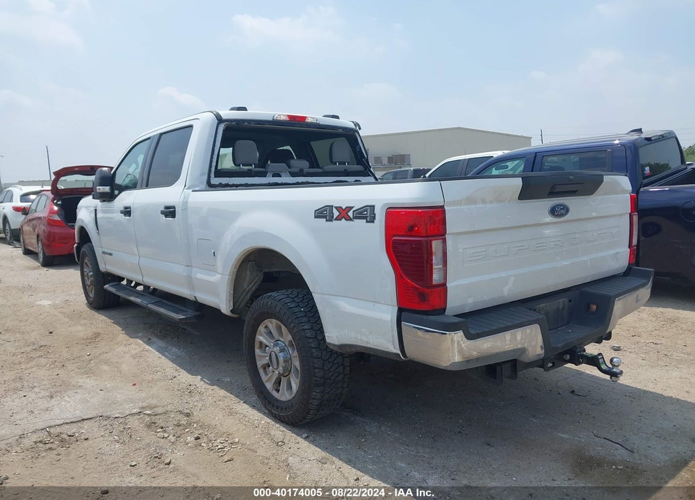 2022 FORD F-250 XLT VIN: 1FT7W2BT4NEF85501