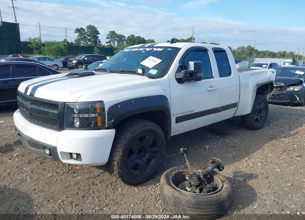 2008 CHEVROLET SILVERADO 1500 LTZ VIN: 1GCEK19J98Z135793