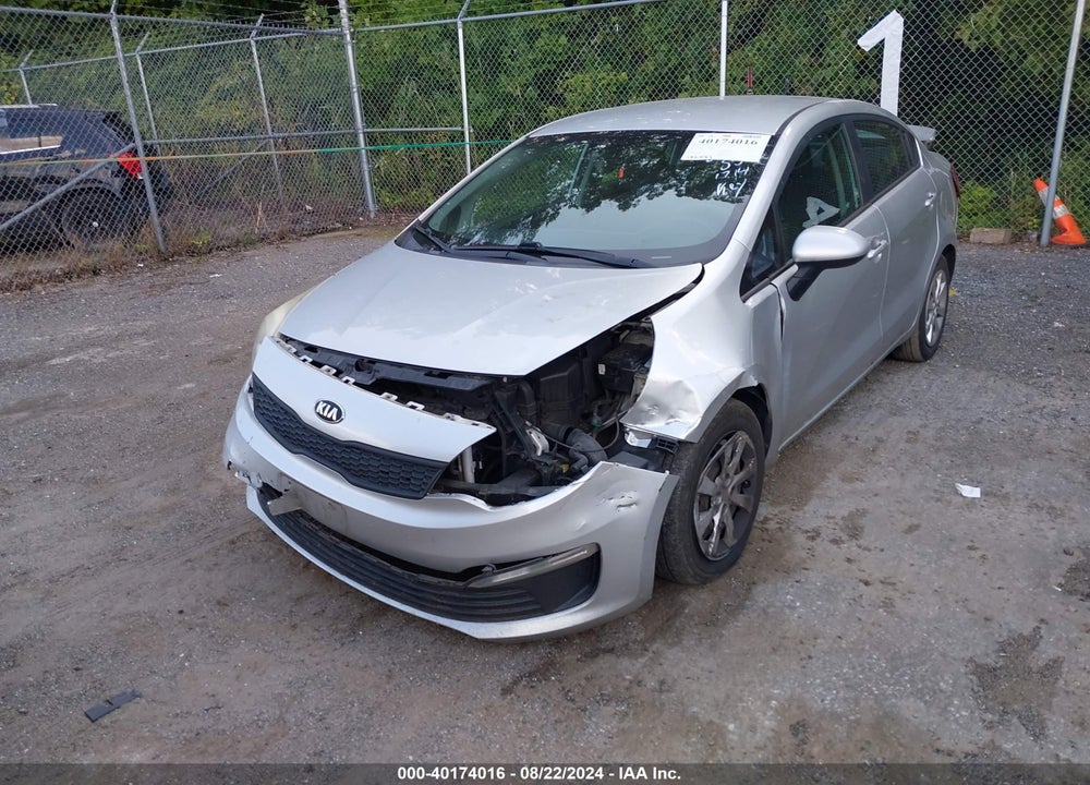 2016 KIA RIO LX VIN: KNADM4A33G6691714
