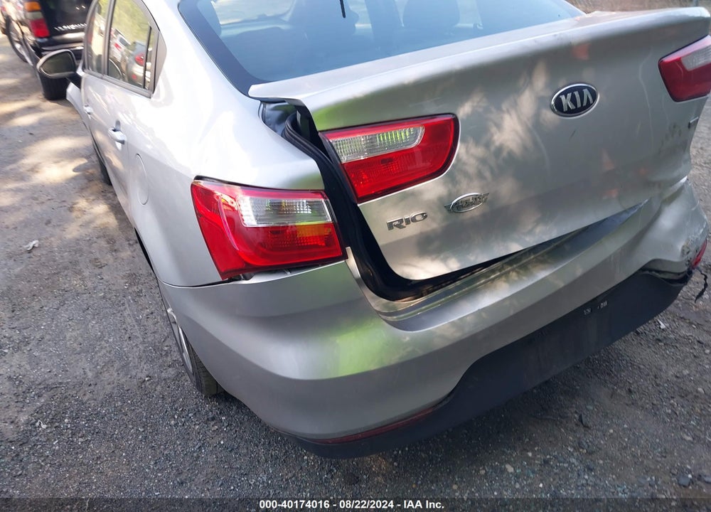 2016 KIA RIO LX VIN: KNADM4A33G6691714