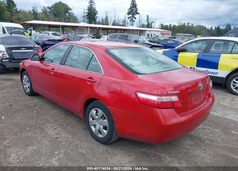 2007 TOYOTA CAMRY LE VIN: 4T1BE46K77U116725