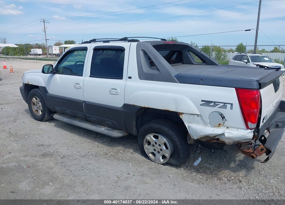 2005 CHEVROLET AVALANCHE 1500 Z71 VIN: 3GNEK12Z65G177647