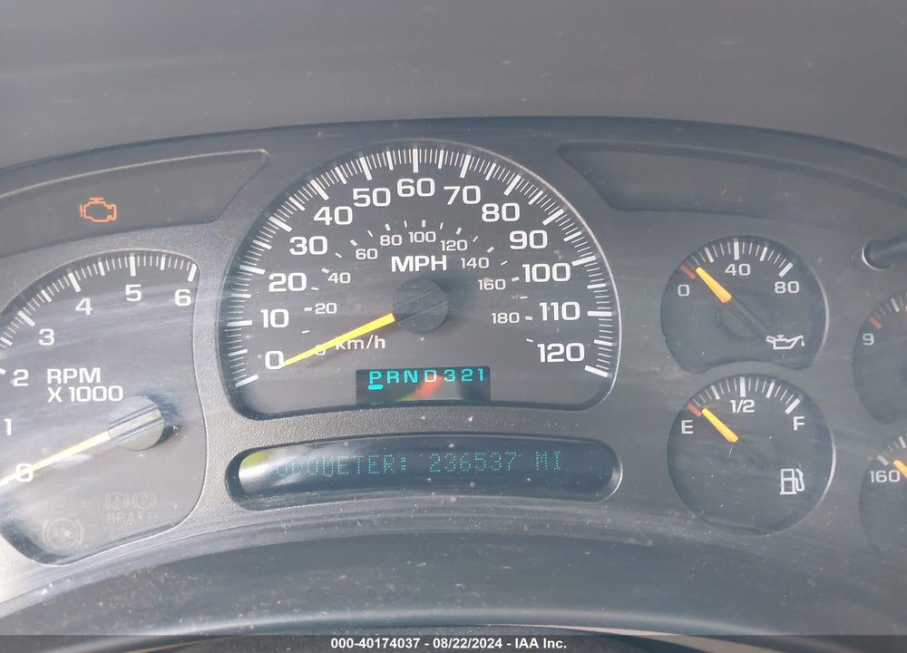 2005 CHEVROLET AVALANCHE 1500 Z71 VIN: 3GNEK12Z65G177647