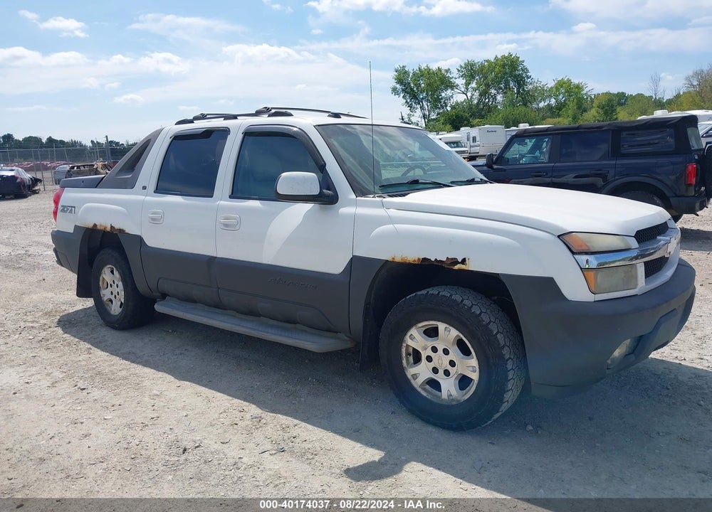 2005 CHEVROLET AVALANCHE 1500 Z71 VIN: 3GNEK12Z65G177647