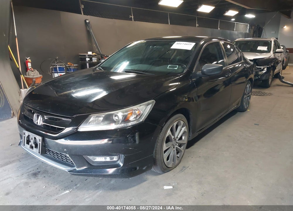 2014 HONDA ACCORD SPORT VIN: 1HGCR2F58EA272607