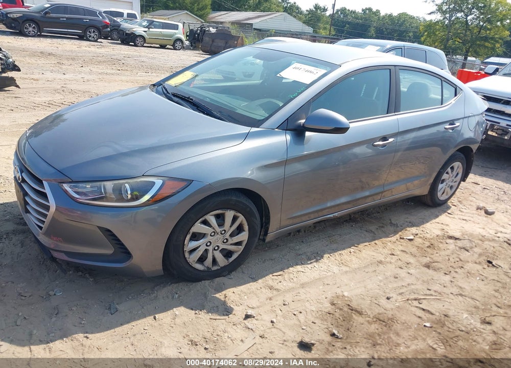 2017 HYUNDAI ELANTRA SE VIN: KMHD74LF4HU117746