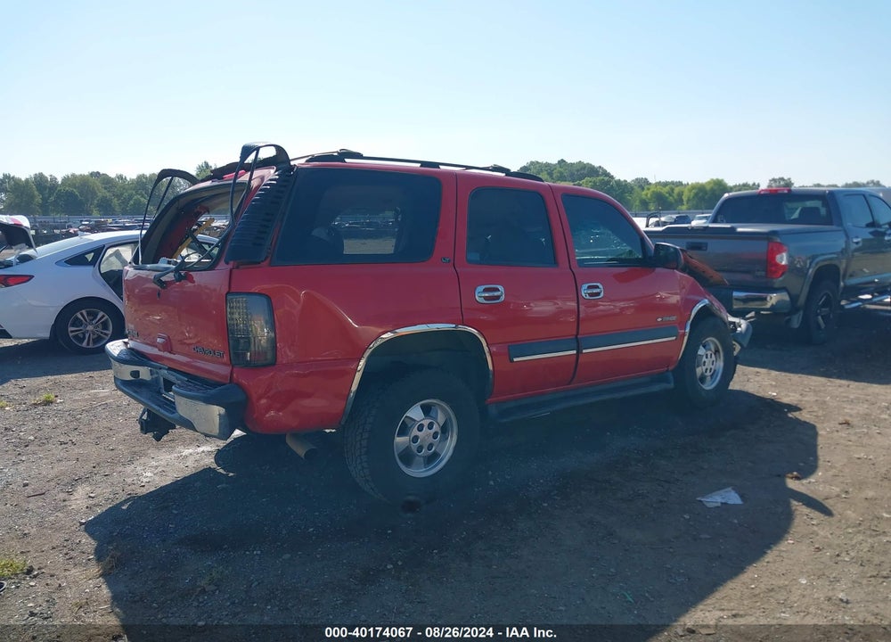 2002 CHEVROLET TAHOE LT VIN: 1GNEC13Z02R295085