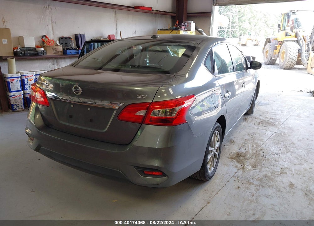 2019 NISSAN SENTRA SV VIN: 3N1AB7AP4KY433609